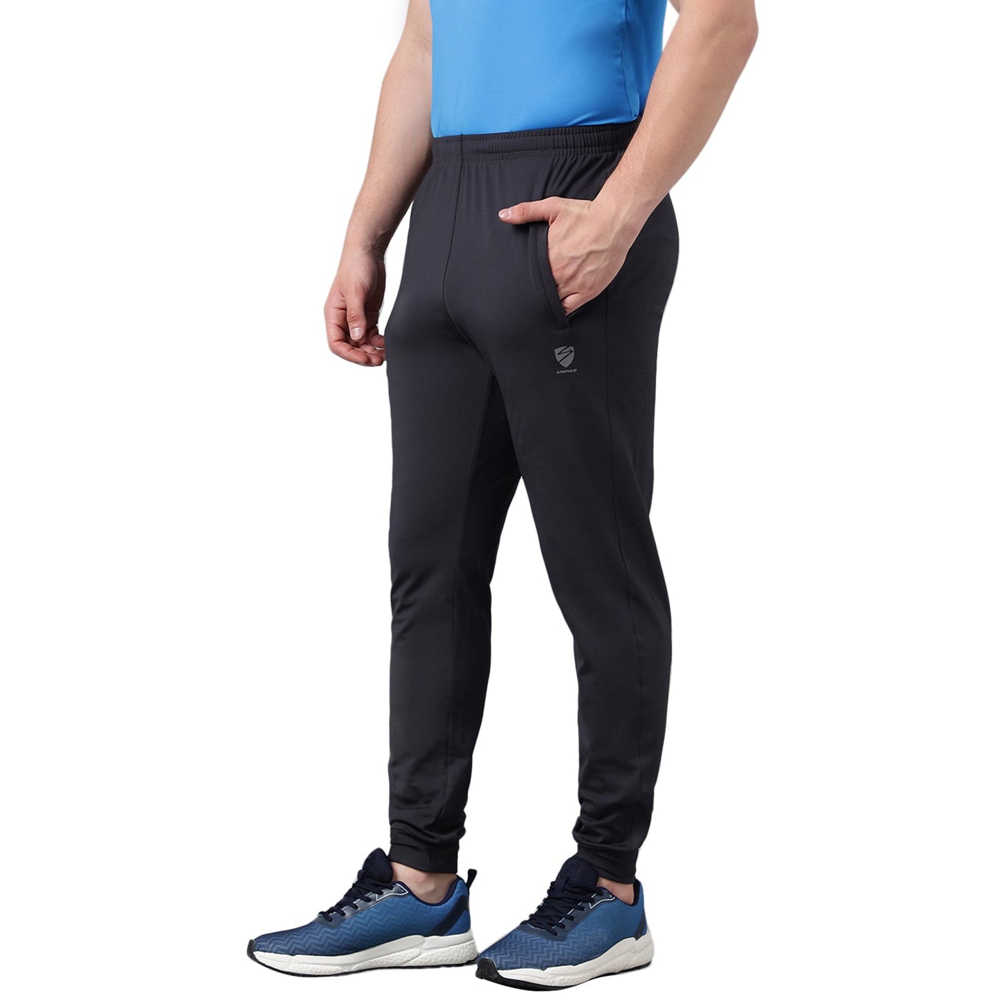 Unpar by SG Regular Comfort Fit Track Pant For Mens & Boys, Grey | Ideal for Trail Running, Fitness & Training, Jogging, Gym Wear & Fashion Wear