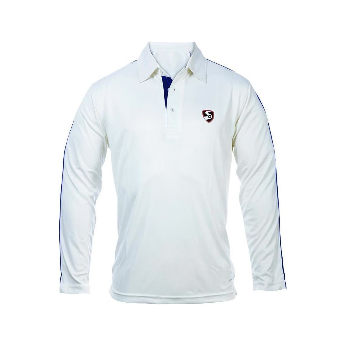 SG Century Full Sleeve Cricket Shirt Whites (Senior)