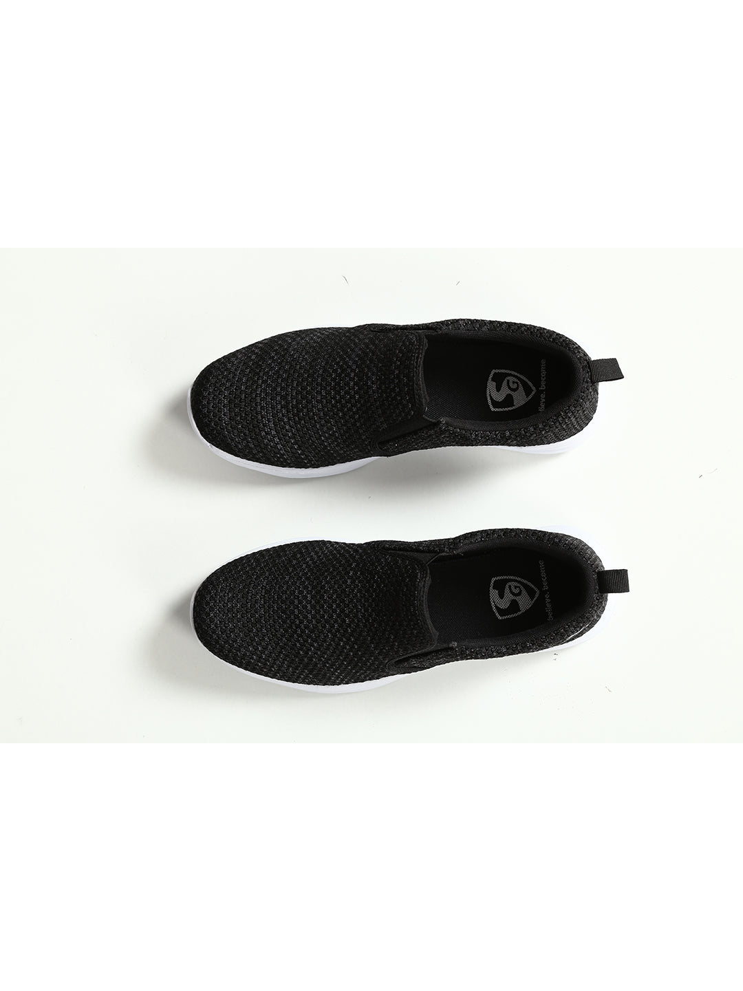 MEN WALKER BLACK RUNNING SHOES