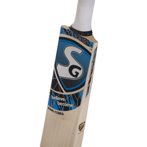 SG King Cobra™ English Willow top grade 1 Cricket Bat (Leather Ball)