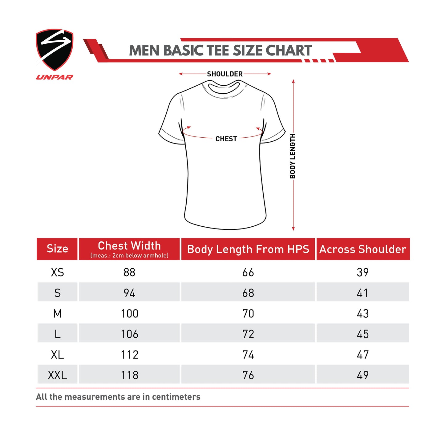 SG UNPAR CCF MENS PERFORMANCE T-SHIRT MTE004 I REGULAR FIT