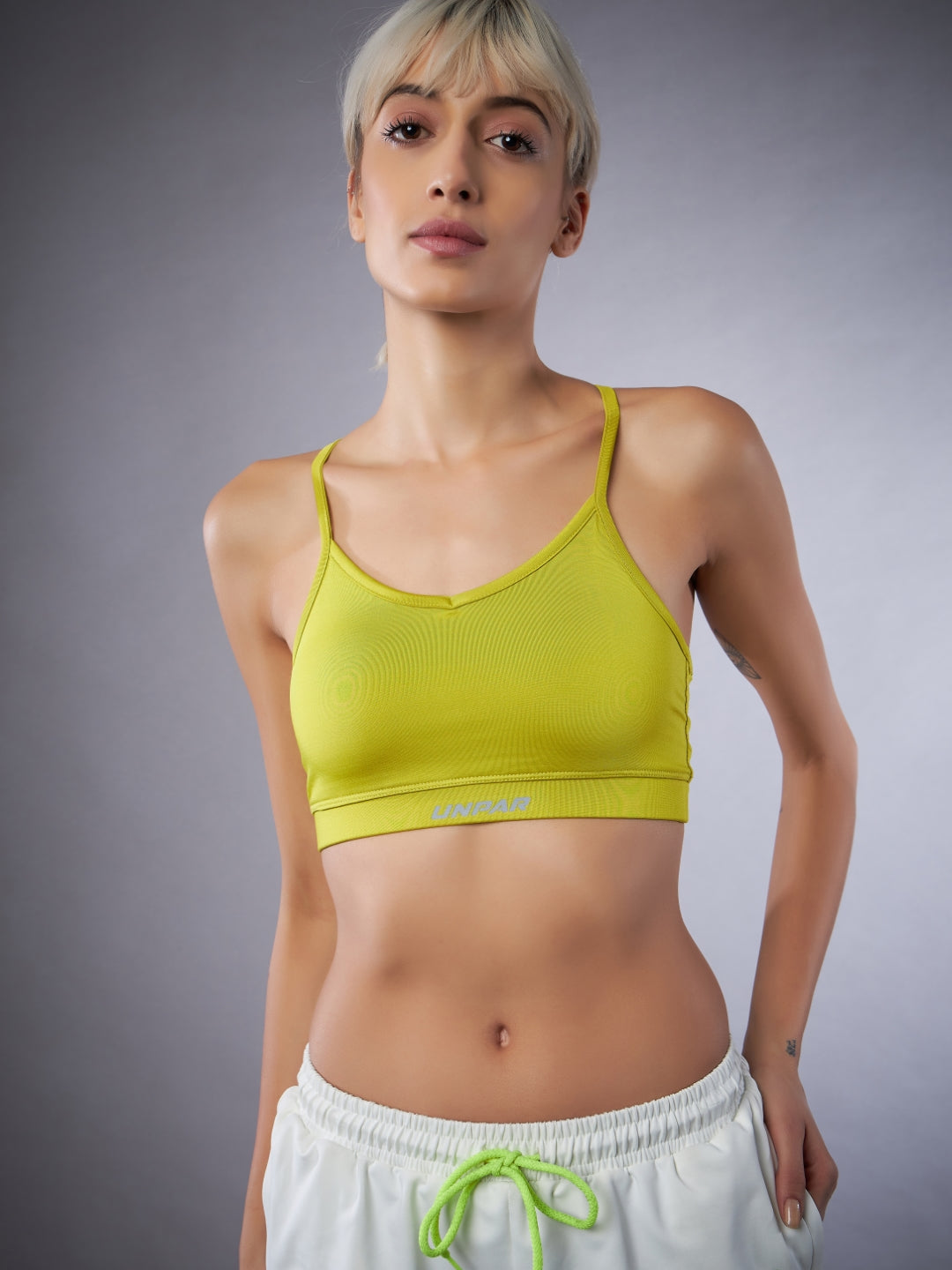 Unpar by SG Sports Bra For Womens & Girls, Fluro | Ideal for Trail Running, Fitness & Training, Jogging, Gym Wear & Fashion Wear