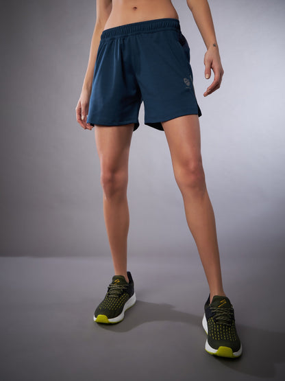 Unpar by SG Sports Shorts For Womens & Girls, Navy Blue | Ideal for Trail Running, Fitness & Training, Jogging, Gym Wear & Fashion Wear