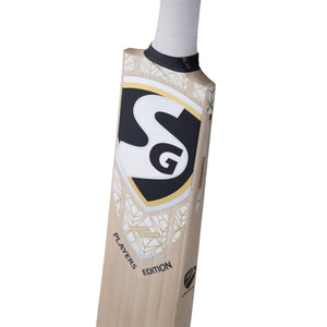 Players Edition English Willow top grade 1 Cricket  Bat (Leather Ball)