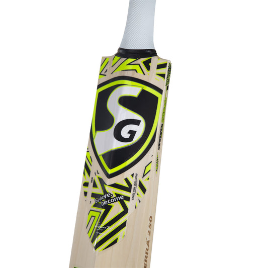 SG Sierra 250 Grade 4 world’s finest English willow traditionally shaped Cricket Bat (Leather Ball)