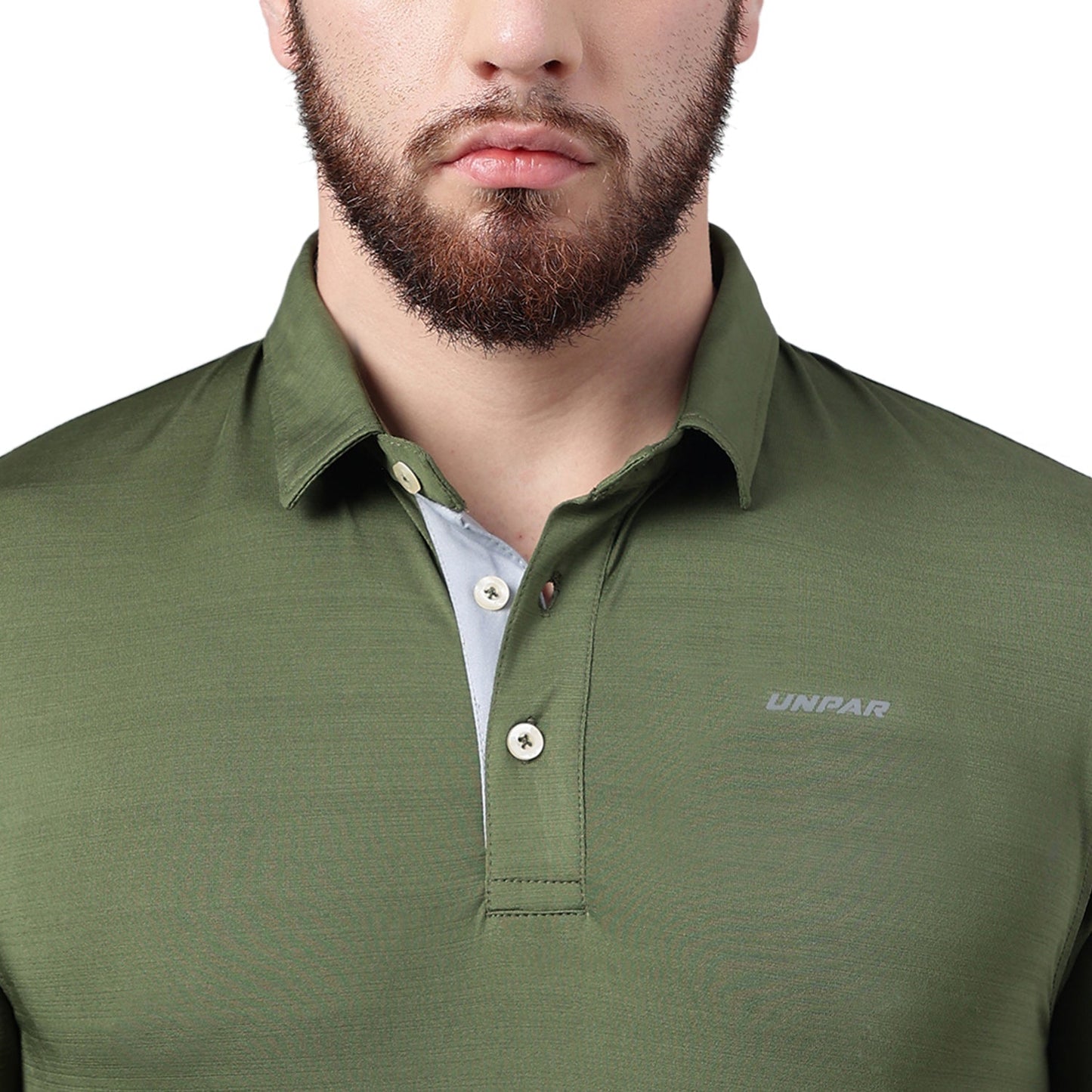 SG Men's Olive Polo T-Shirt | Ideal for Trail Running, Fitness & Training, Jogging, Regular & Fashion Wear