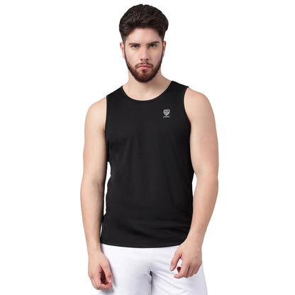 Unpar by SG Regular Comfort Fit Vest For Mens & Boys, Black | Ideal for Trail Running, Fitness & Training, Jogging, Gym Wear & Fashion Wear