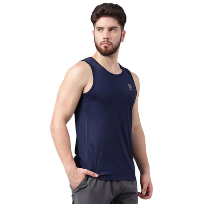 Unpar by SG Regular Comfort Fit Vest For Mens & Boys, Navy Blue | Ideal for Trail Running, Fitness & Training, Jogging, Gym Wear & Fashion Wear