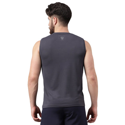 Unpar by SG Round Neck Regular Comfort Fit T-Shirt For Mens & Boys, Grey | Ideal for Trail Running, Fitness & Training, Jogging, Gym Wear & Fashion Wear