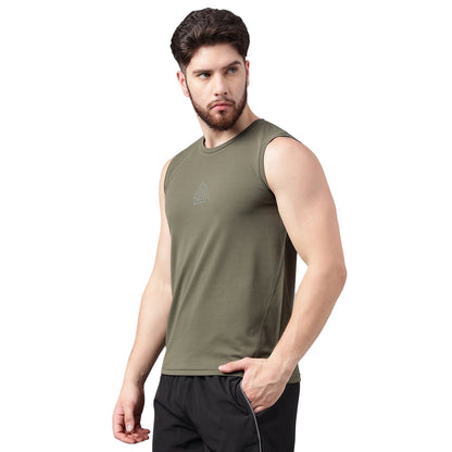 Unpar by SG Round Neck Regular Comfort Fit T-Shirt For Mens & Boys, Green | Ideal for Trail Running, Fitness & Training, Jogging, Gym Wear & Fashion Wear