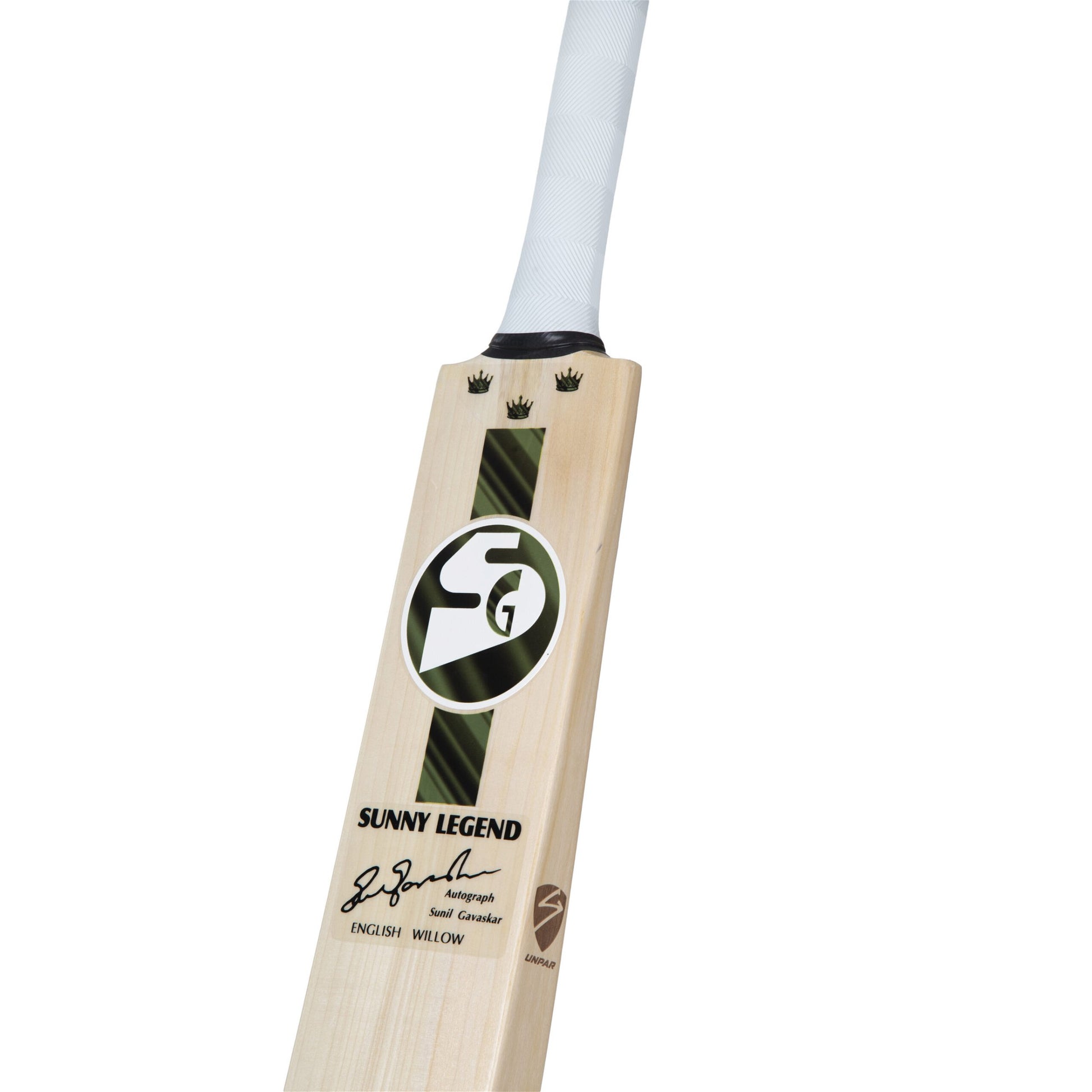 SG Sunny Legend® English Willow top grade 1 Cricket Bat (with SG|Str8bat Sensor)