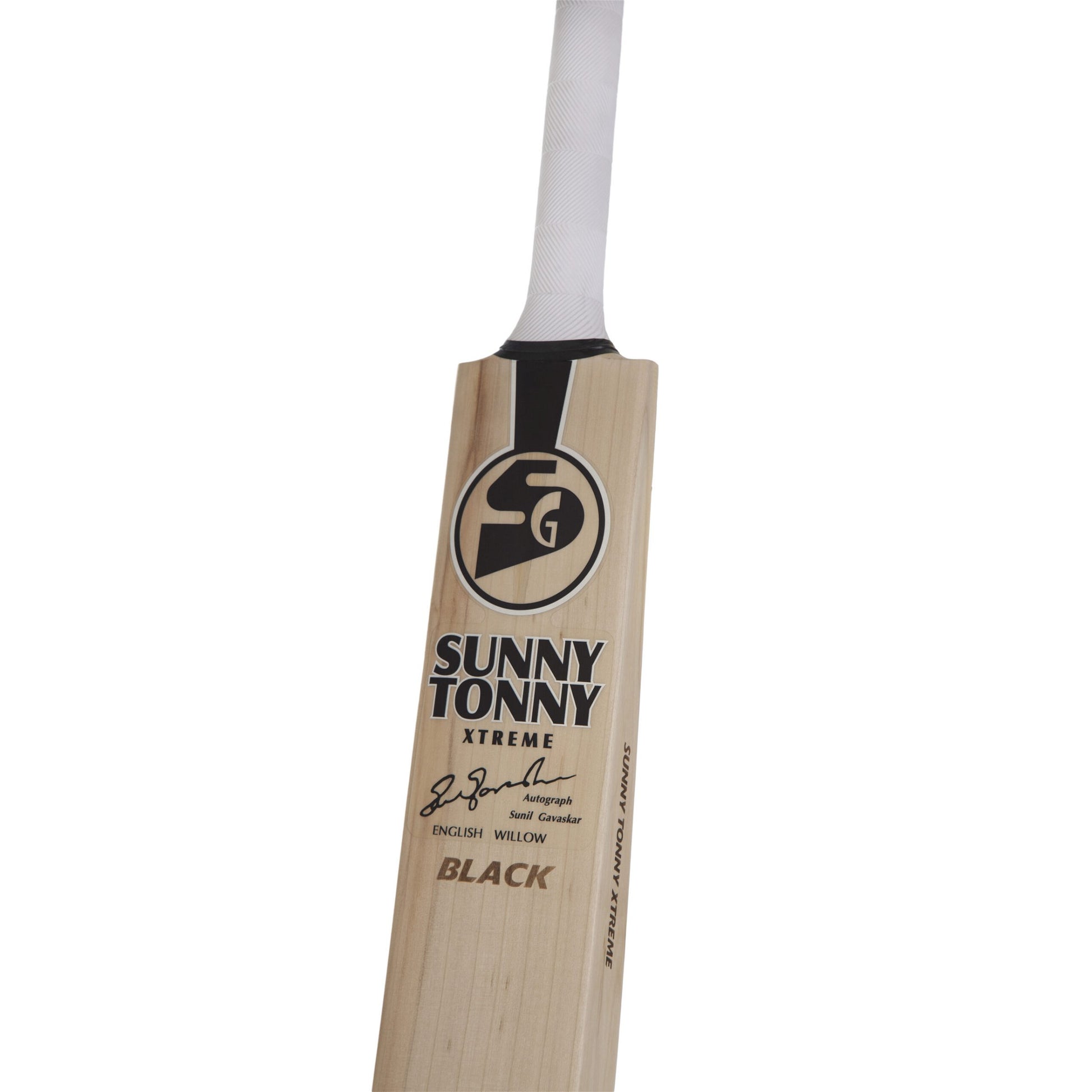 SG Sunny Tonny Xtreme Black - Grade 2 Worlds Finest English Willow Cricket Bat (Leather Ball)