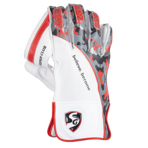 SG Super Club Wicket Keeping Gloves (Multi-Color) W.K. Gloves