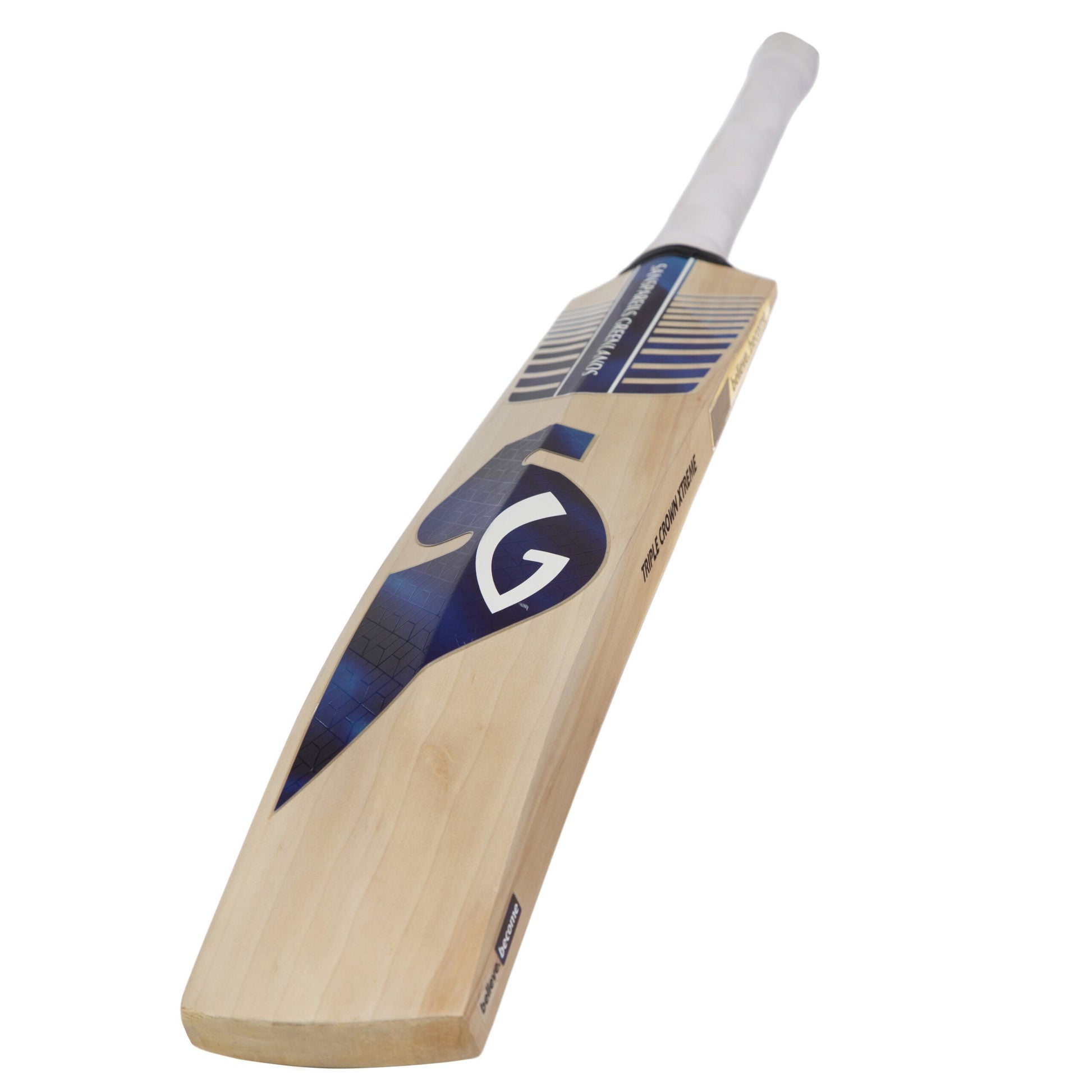SG Triple Crown Xtreme Finest English Willow grade 3 Cricket Bat (Leather Ball)