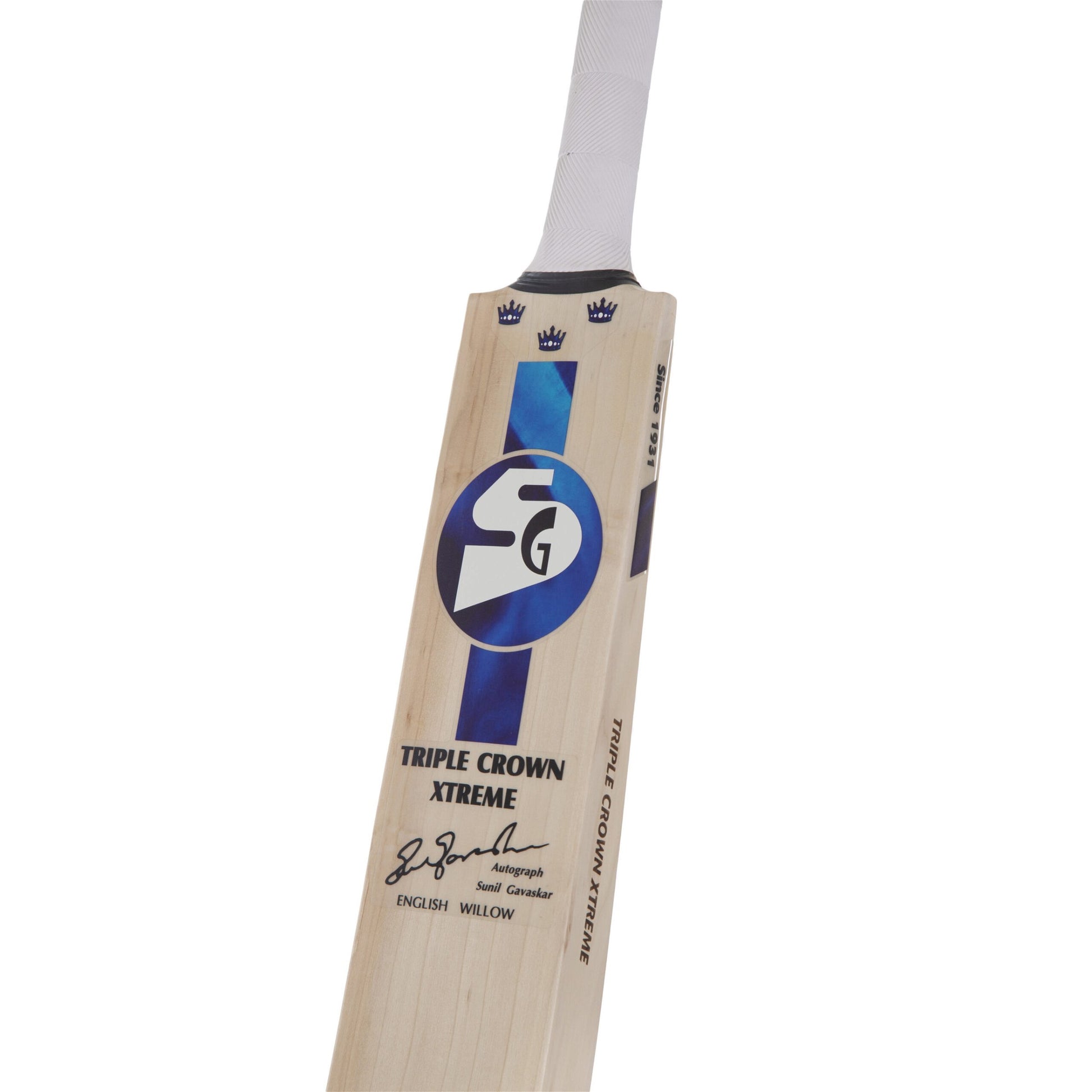 SG Triple Crown Xtreme Finest English Willow grade 3 Cricket Bat (Leather Ball)