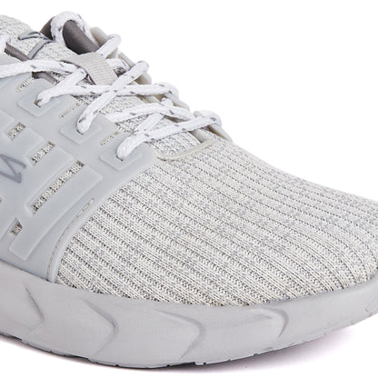 Unpar By SG Vinston Pro Running Sports Shoes For Men, Light Grey | Ideal for Running/Walking/Gym/Jogging/Training Sports Fashion Footwear