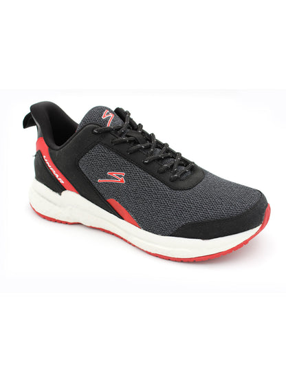 Unpar By SG All Season Crafted Running Sports Shoes For Men, D.Grey/Black/Red | Ideal for Running/Walking/Gym/Jogging/Training Sports Fashion Footwear