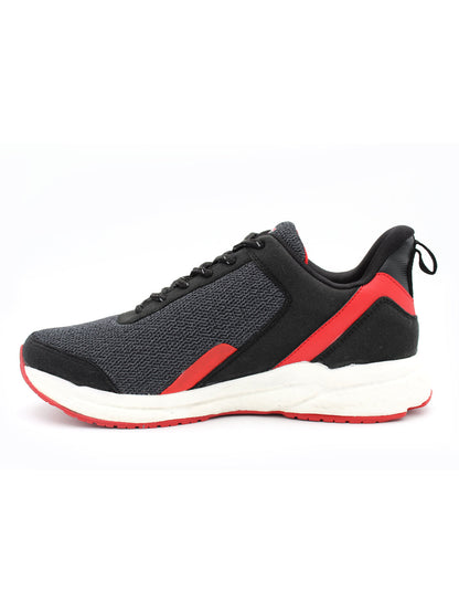 Unpar By SG All Season Crafted Running Sports Shoes For Men, D.Grey/Black/Red | Ideal for Running/Walking/Gym/Jogging/Training Sports Fashion Footwear