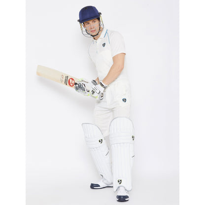 SG Legend Half Sleeve Cricket Shirt Whites