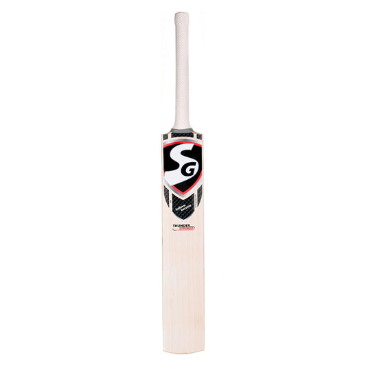 SG Thunder Striker Traditionally Shaped English grade 6 Willow Cricket Bat (Leather Ball)